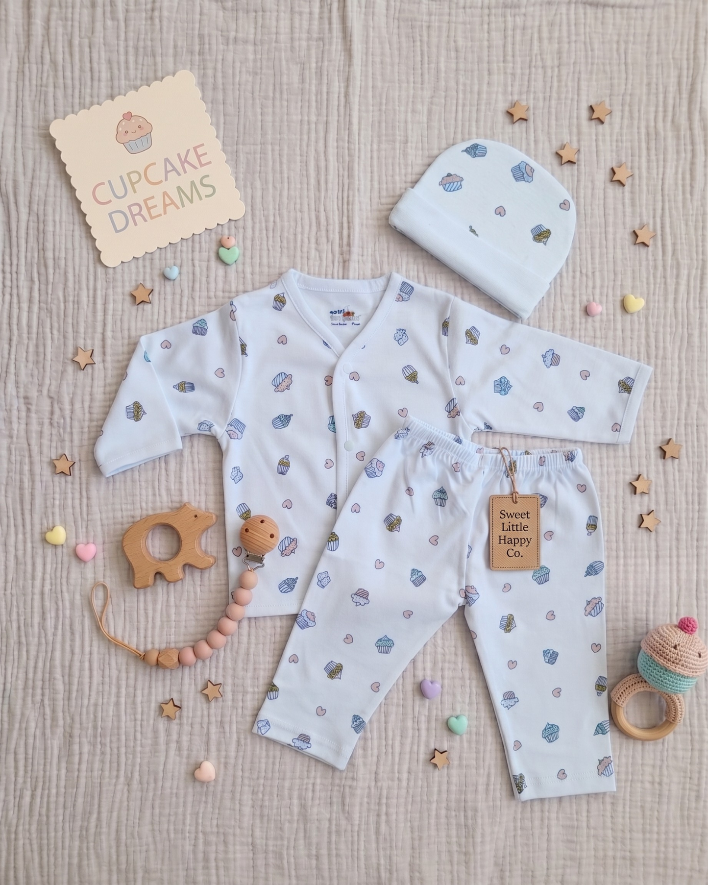 Newborn Baby Sleep Suit – Soft & Sweet