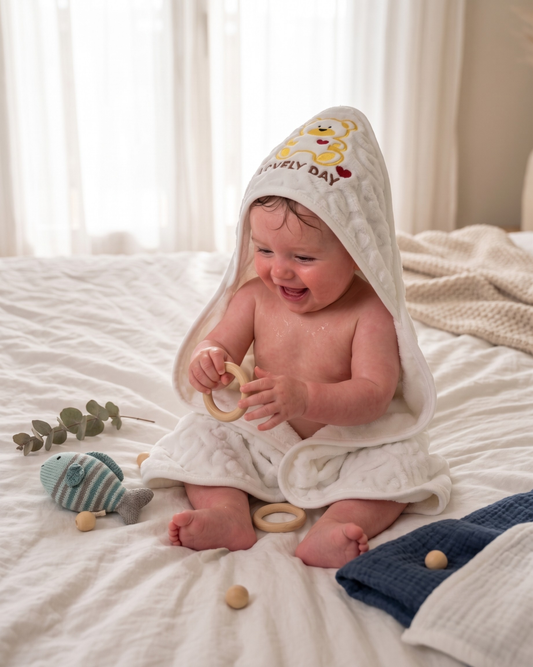 Hooded Baby Towel – Super Soft & Cosy